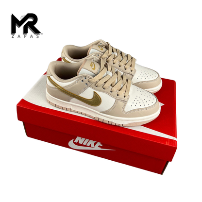 NIKE DUNK LOW PHANTOM METALLIC GOLD
