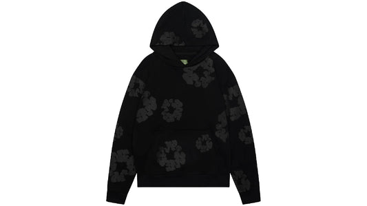 Denim Tears Cotton Wreath Hoodie Black Monochrome