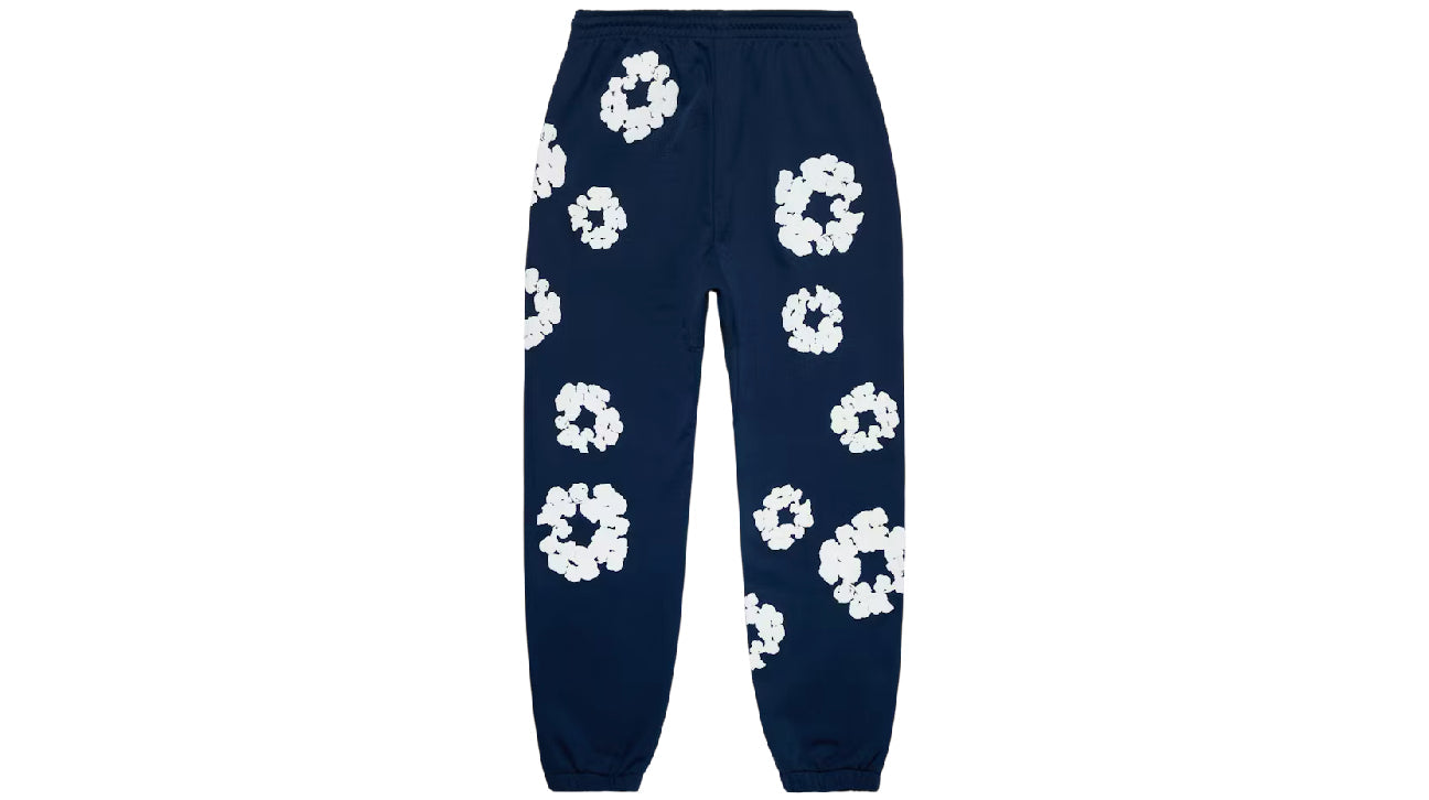 Denim Tears The Cotton Wreath Sweatpants Navy